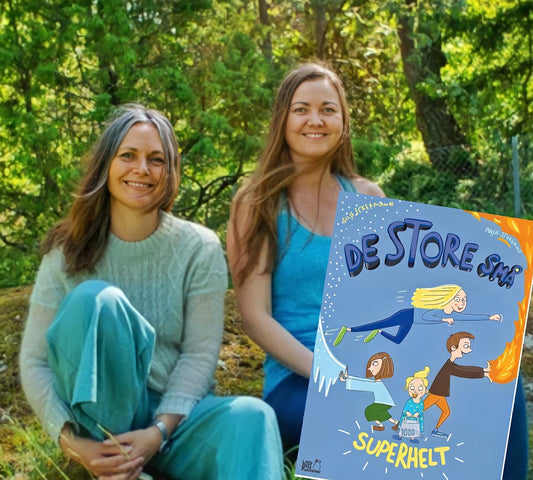 Illustratør Anja Storvand og Forfatter Silje Eckermann Barnebok De Store Små Superhelt