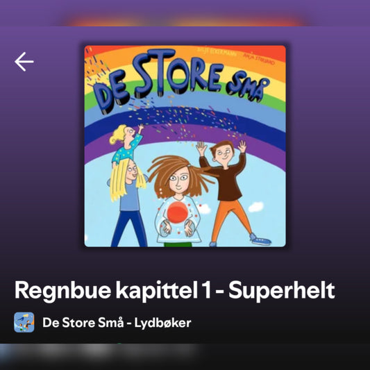 Regnbue lydbok